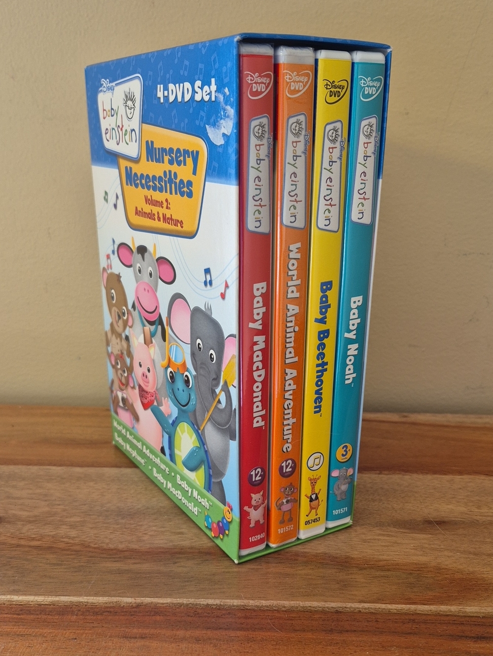 Baby Einstein Nursery Necessities Volume 2 / 4-DVD Set